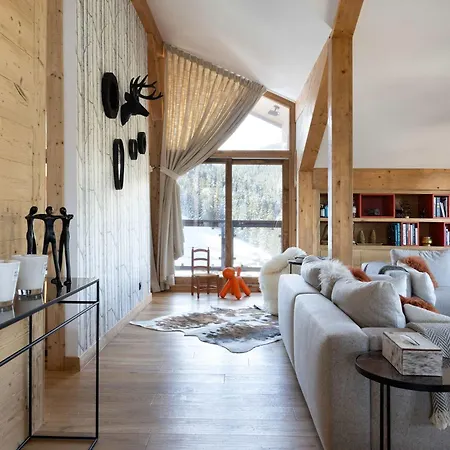 Penthouse Belladone In And Out With Panoramic Views Апартаменты Куршевель