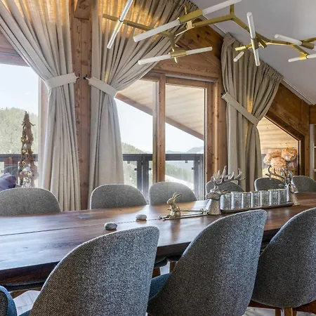 Penthouse Belladone In And Out With Panoramic Views * Куршевель