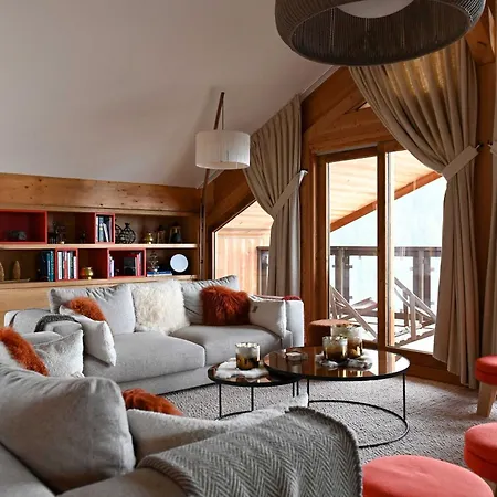 Апартаменты Penthouse Belladone In And Out With Panoramic Views Куршевель